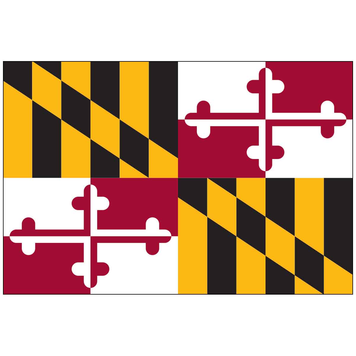 Maryland State Nylon Outdoor Flag