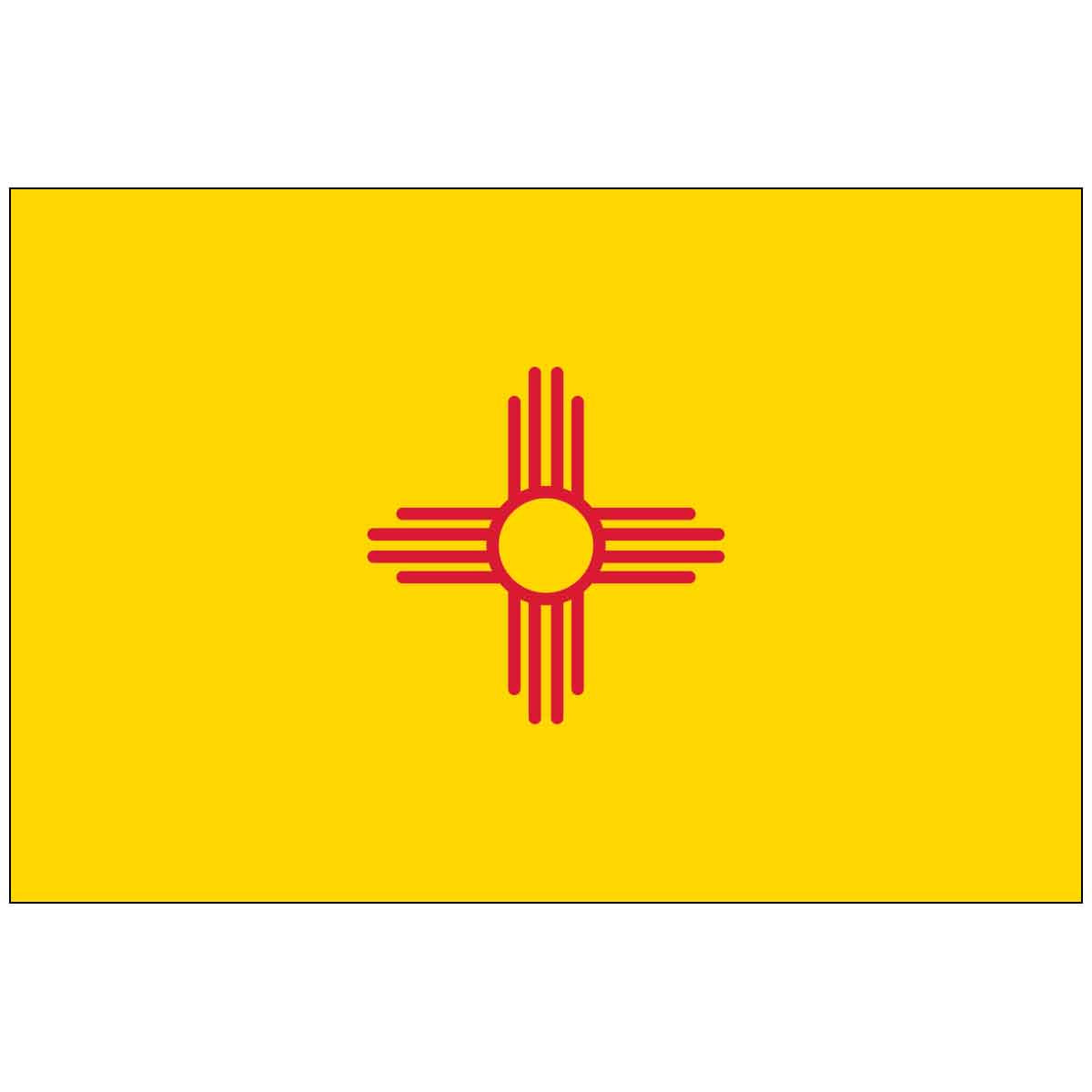 New Mexico State Outdoor Flag - Nylon