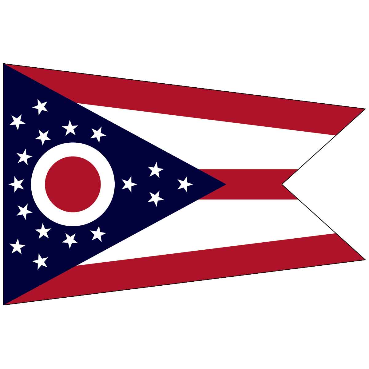 Ohio State Outdoor Flag - Poly-Max