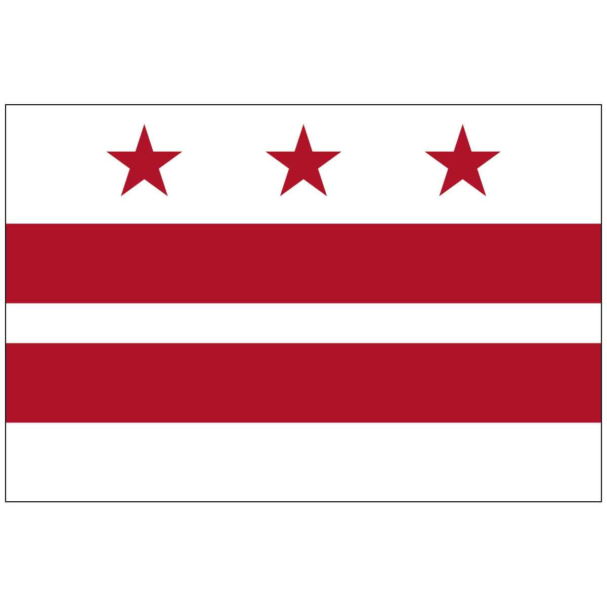 District of Columbia Territory Flags - Nylon