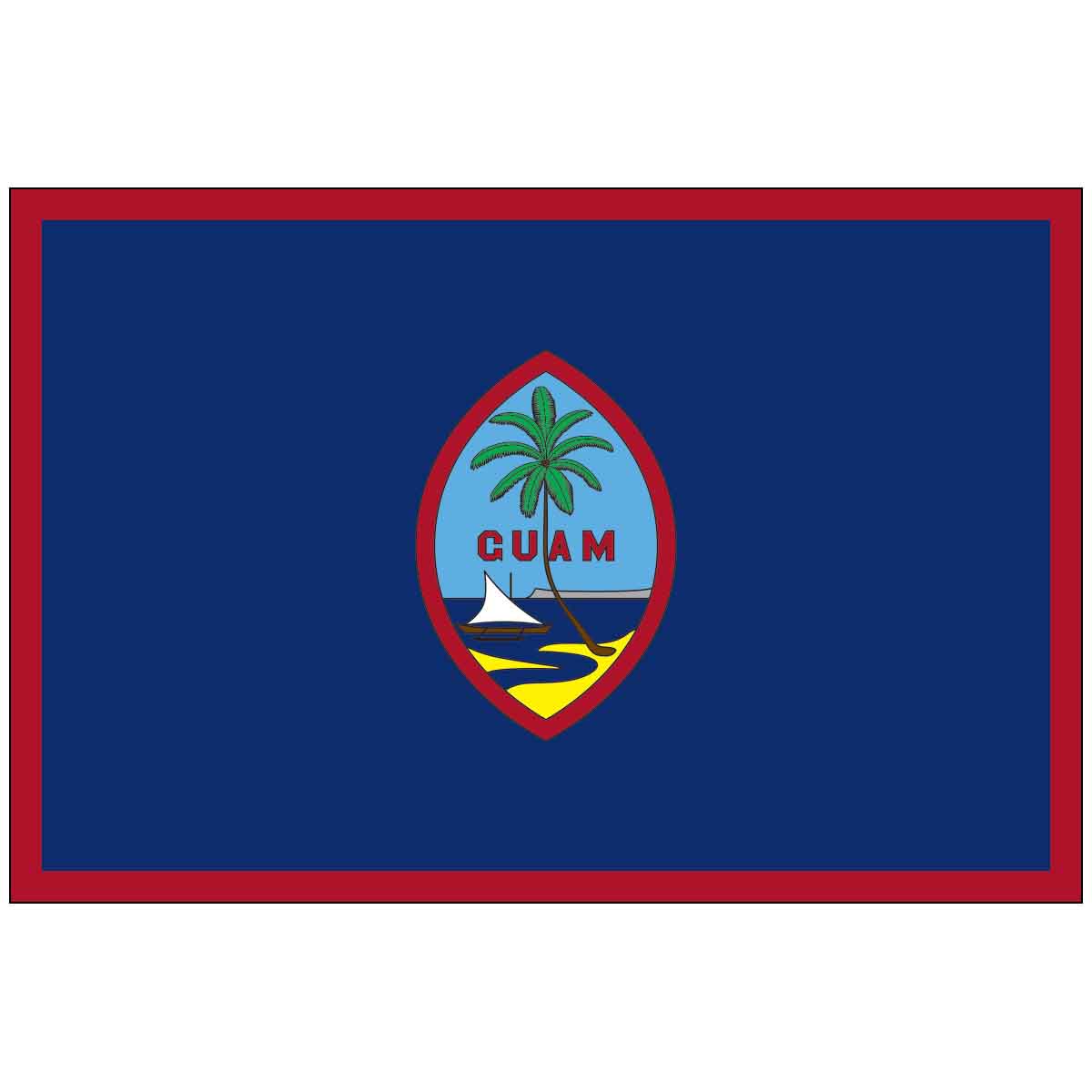 Territory Mounted E-Gloss Flags - Nylon