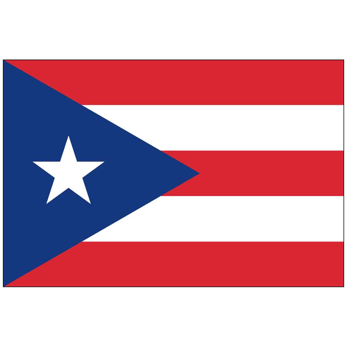 Puerto Rico Territory Outdoor Flags - Nylon