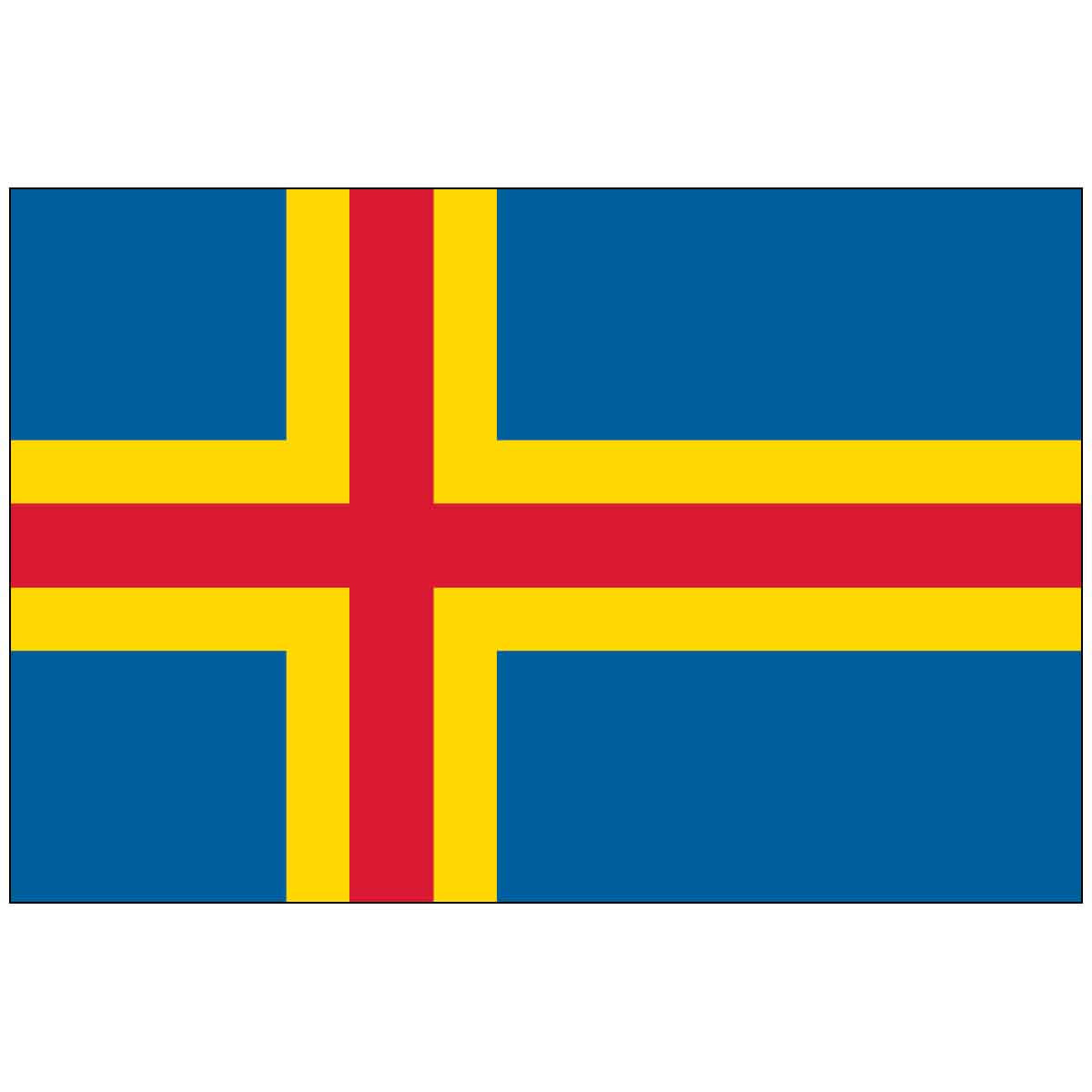 3' x 5' Aland Islands World Flag