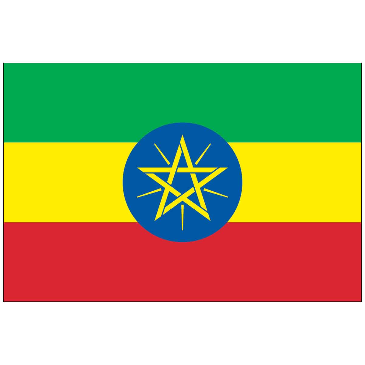 Ethiopia (UN) World Flag