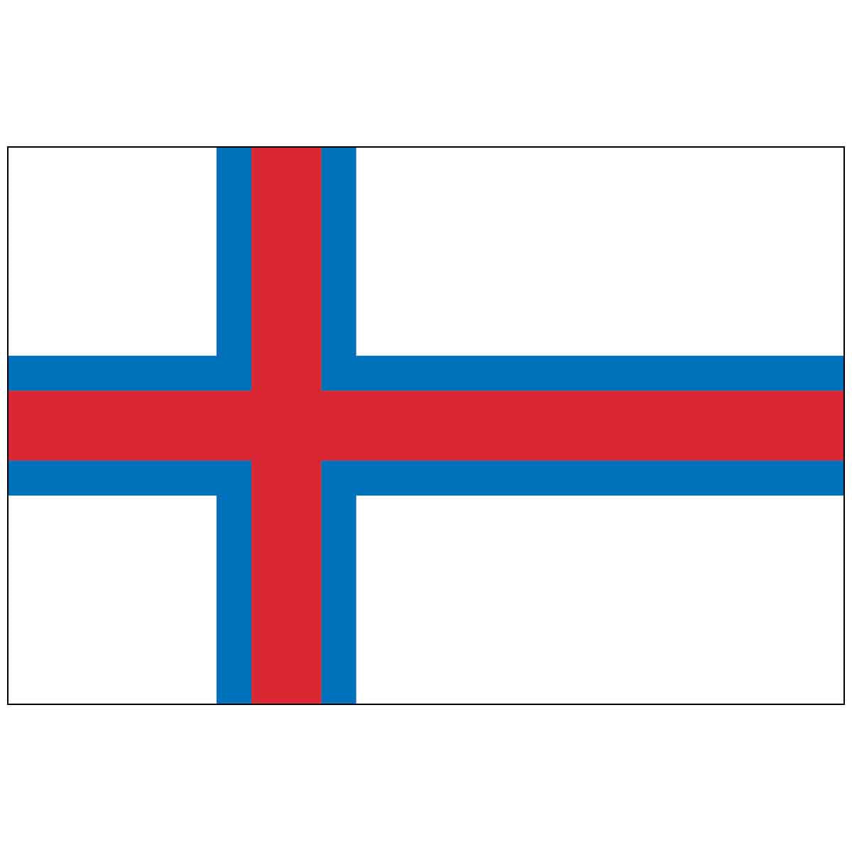 Faroe Islands World Flag