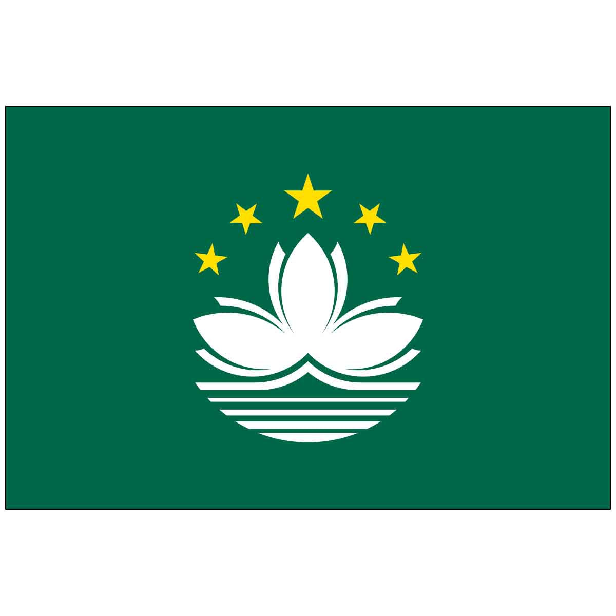 3' x 5' Macau (UN) World Flag