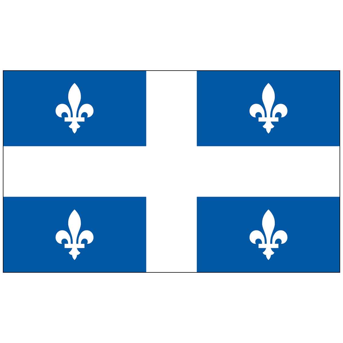 3' x 5' Quebec Nylon Outdoor Canadian Flag