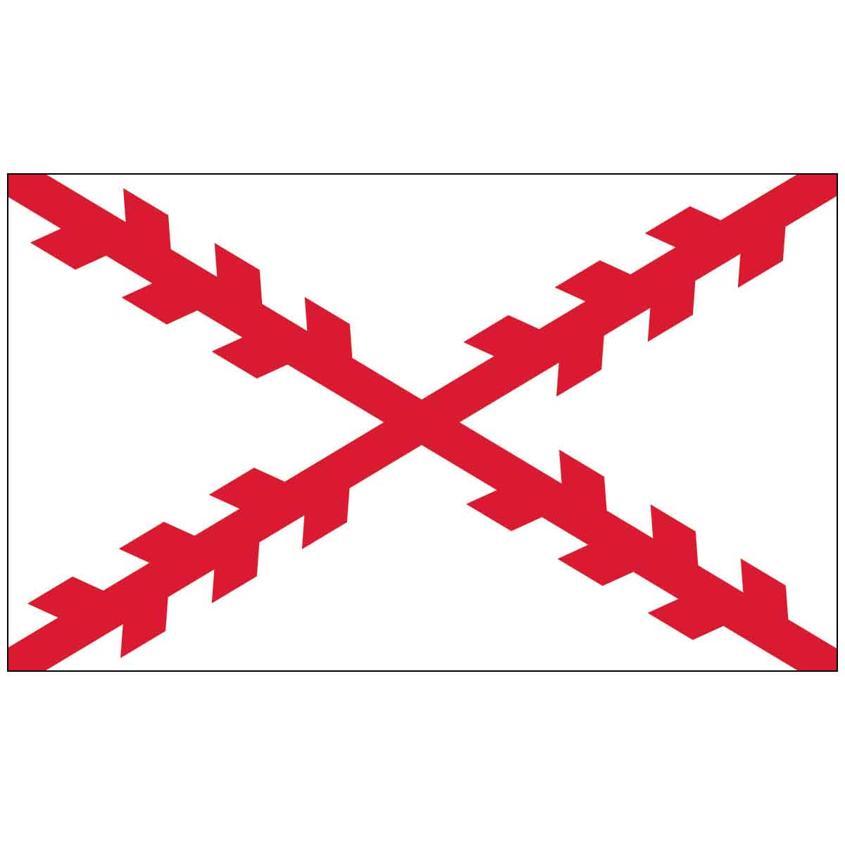 Cross of Burgundy Outdoor Flag