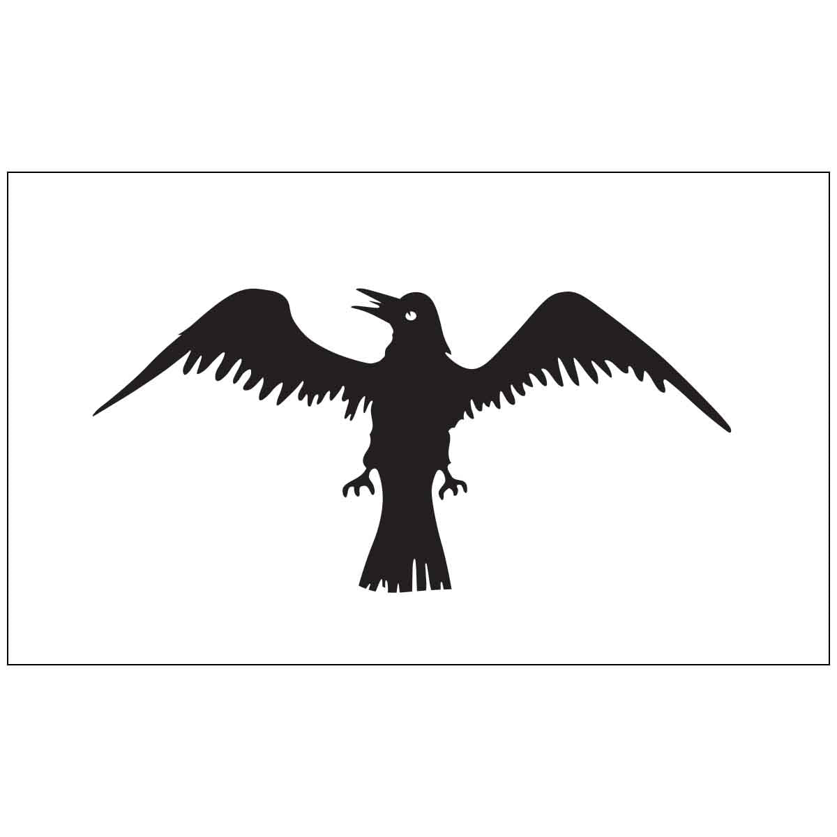 Raven Outdoor Flag