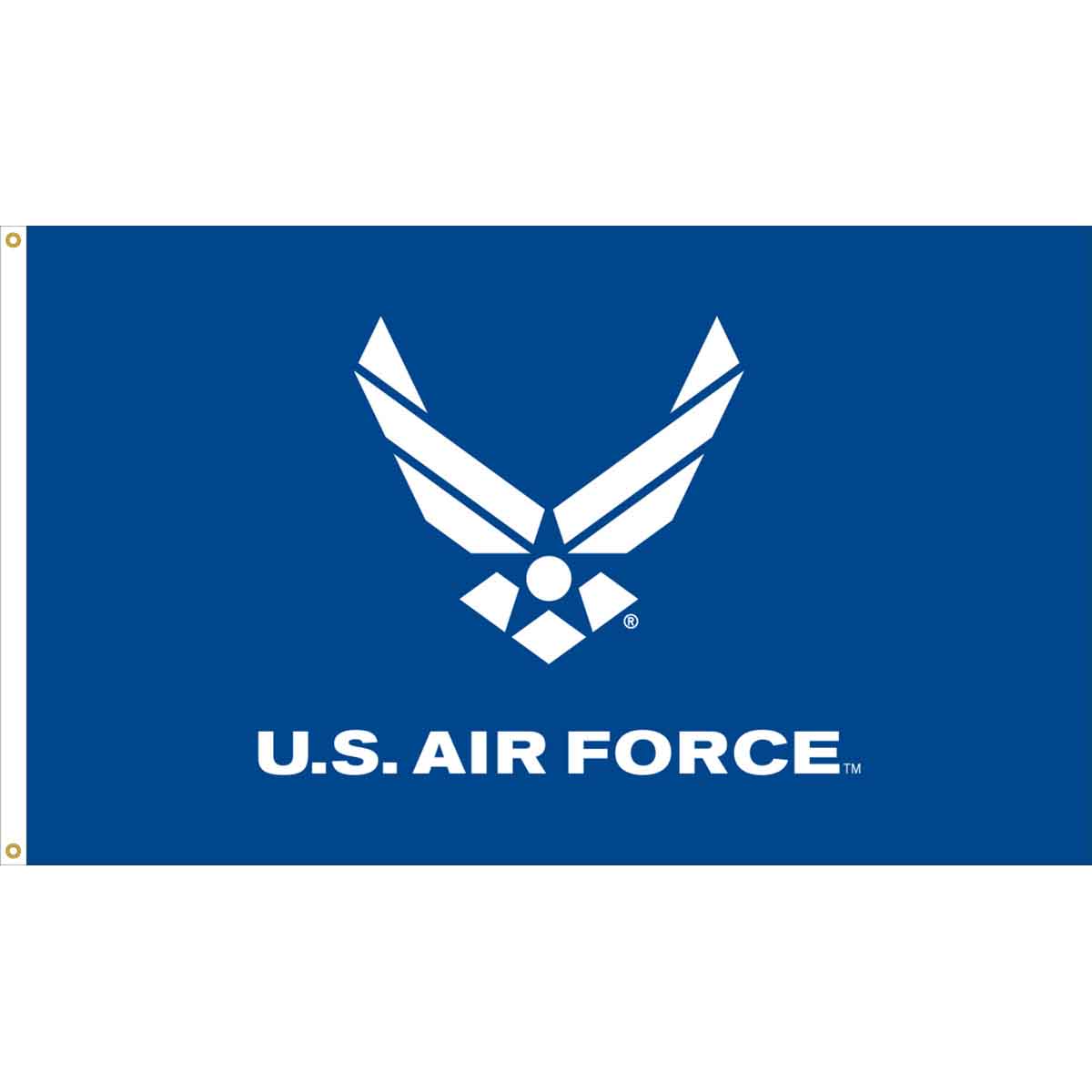 Outdoor Air Force Logo Flag