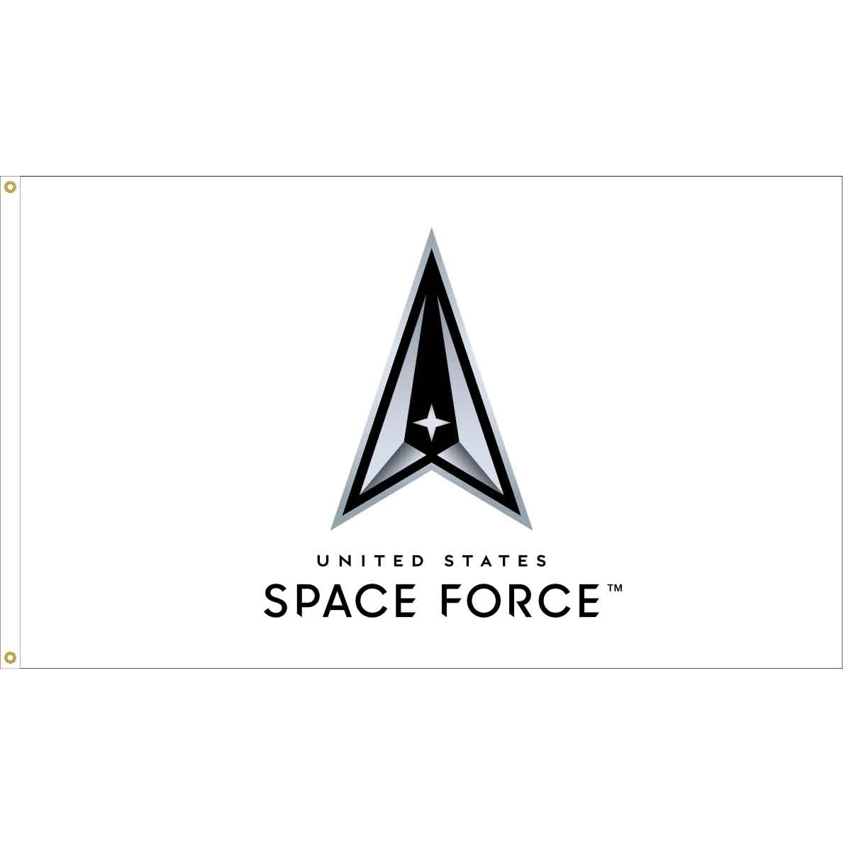 Outdoor Space Force Logo Flag