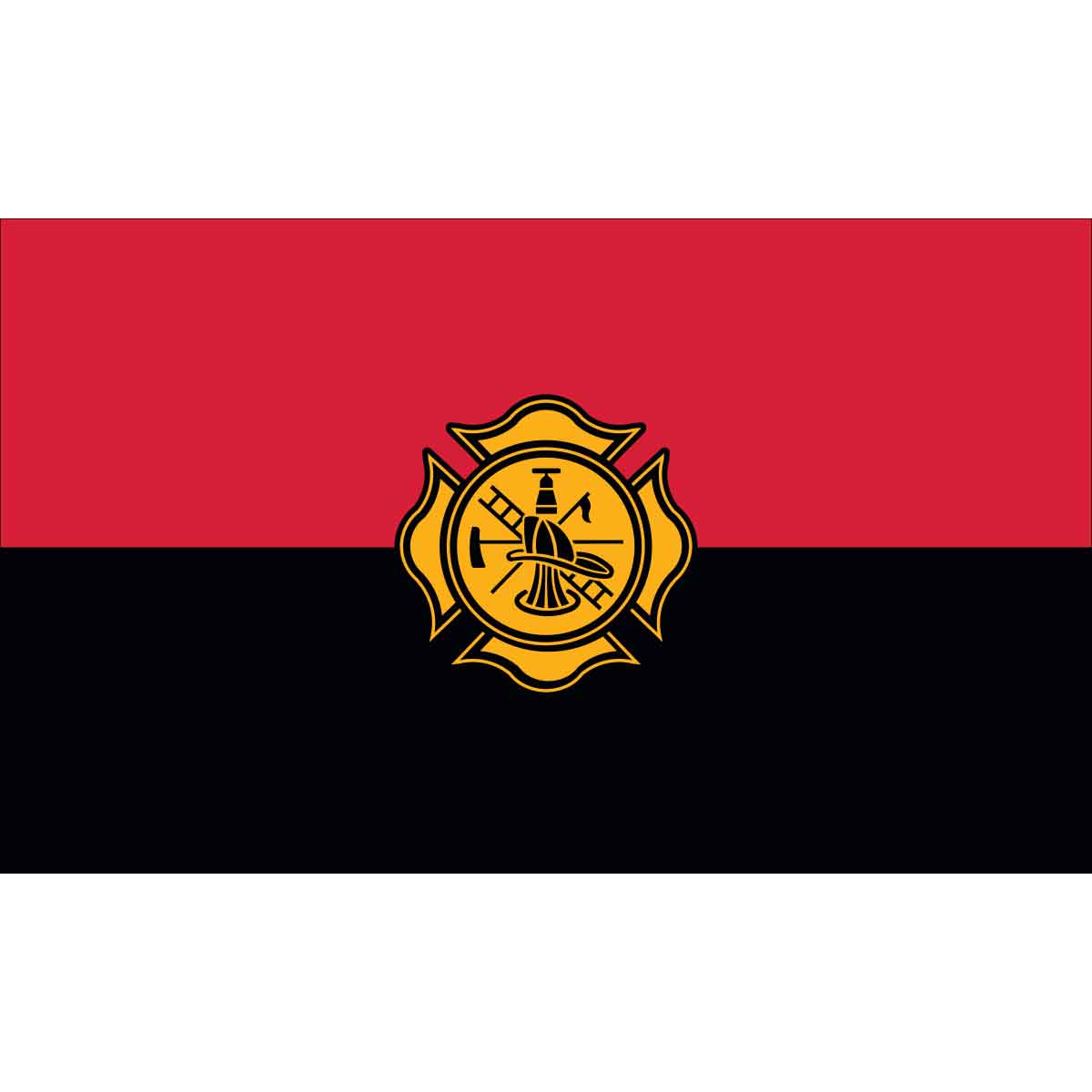 3' x '5' Outdoor Fireman Remembrance Nylon Flag