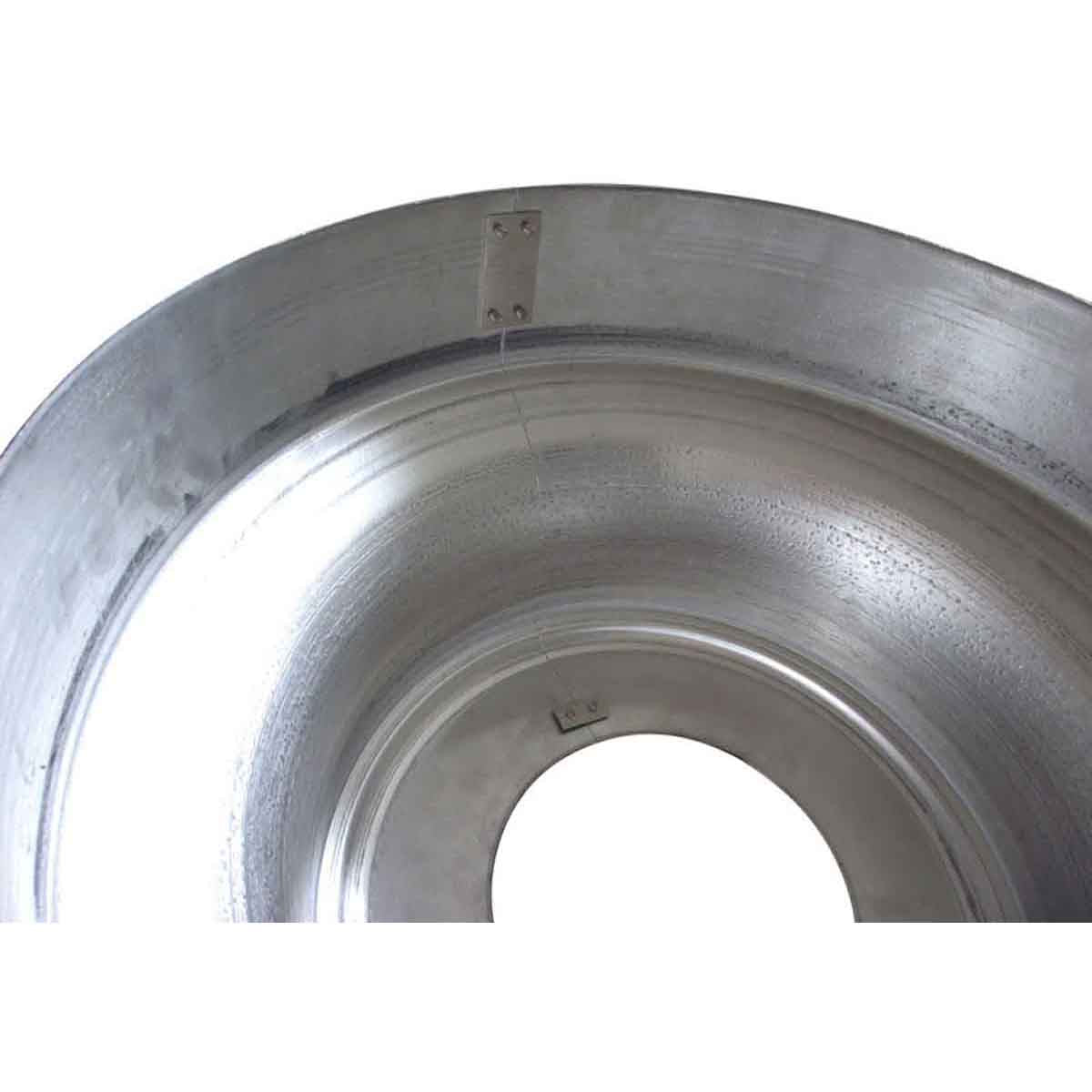 High Profile Split 'Trumpet' Aluminum Flash Collars