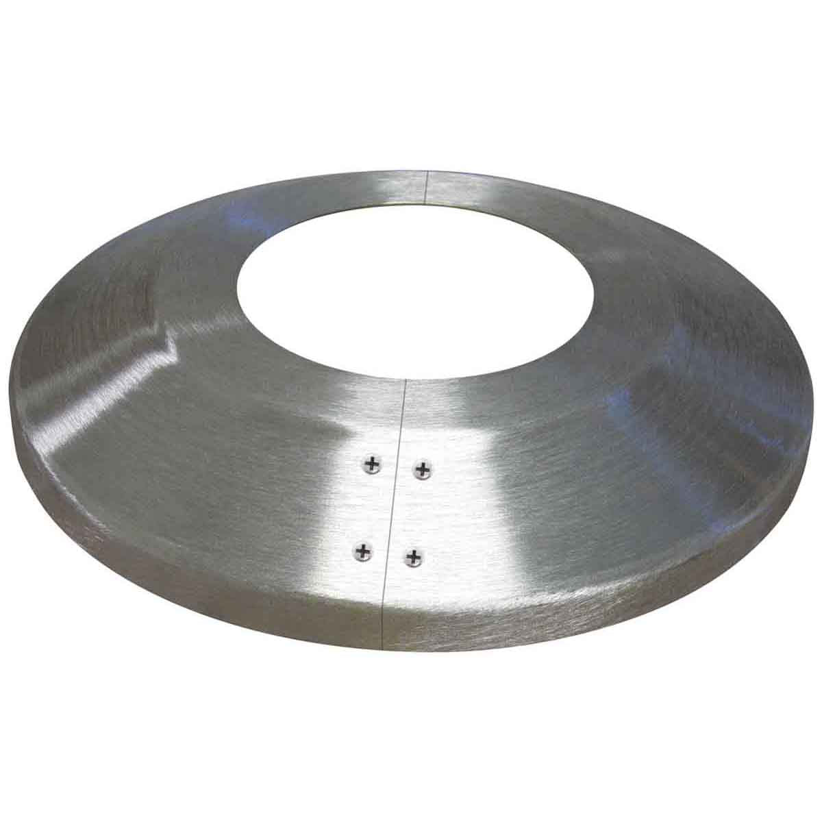 Standard Profile Split Aluminum Flash Collars - Clear