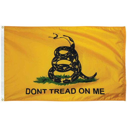 12" x 18" Gadsden Mounted Flags