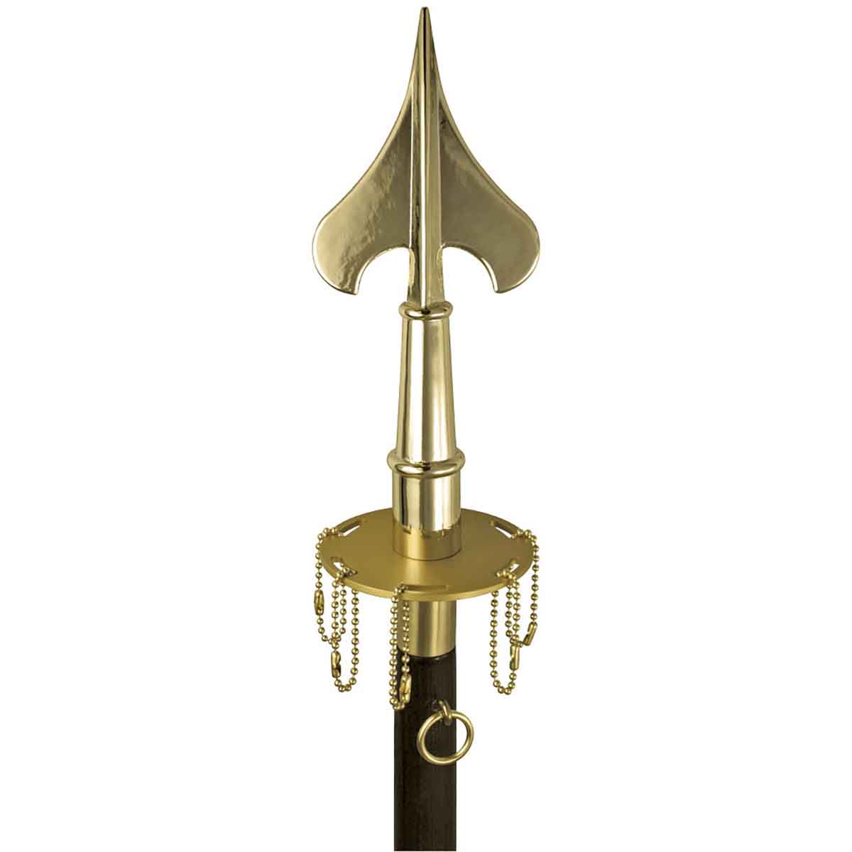 Metal Award Ribbon Pole Rings