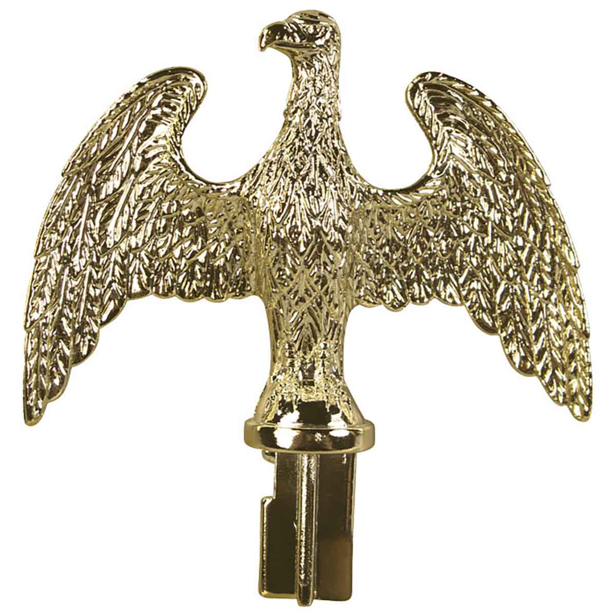 Plastic Eagle Flagpole Topper - gold