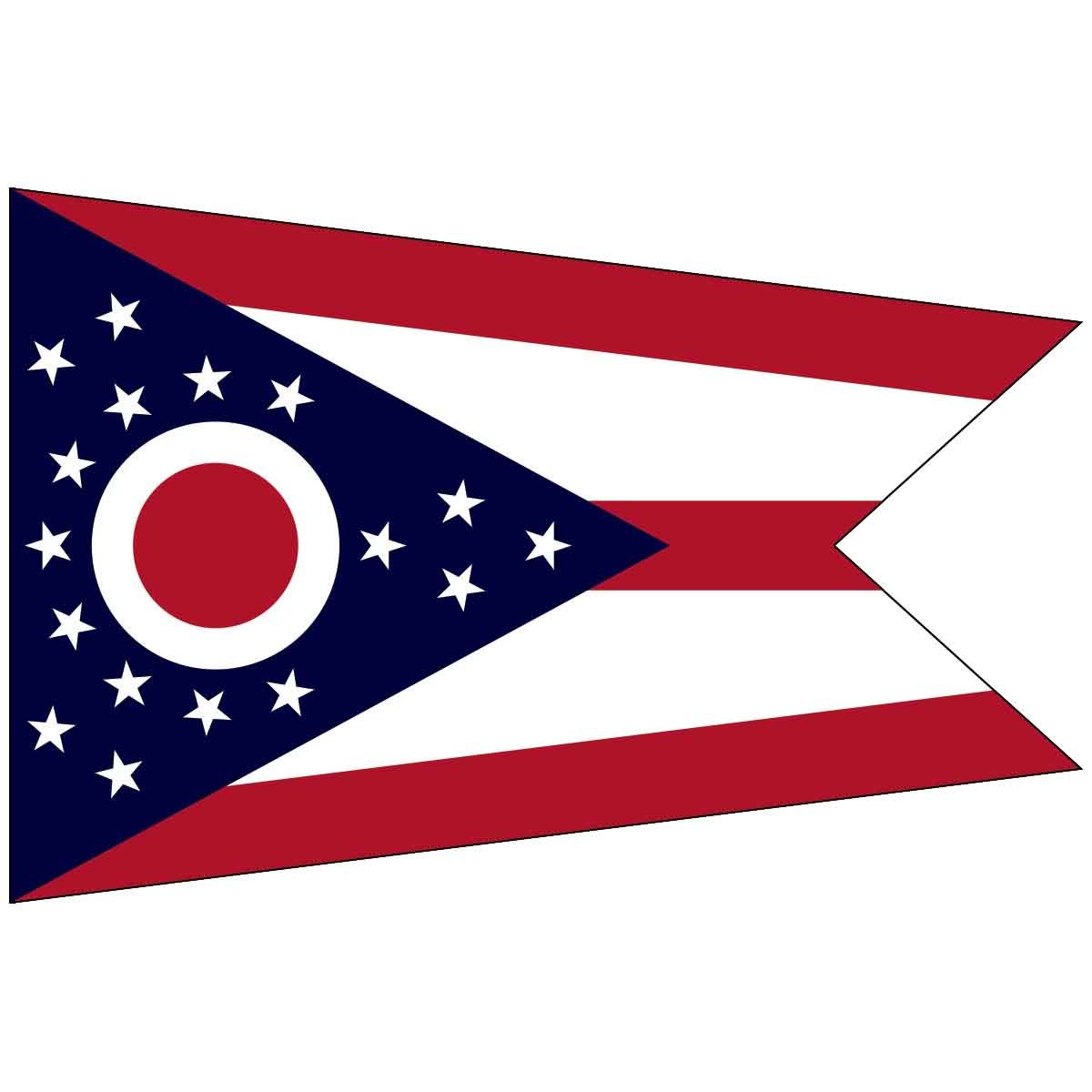 Ohio State Outdoor Flag - Nylon
