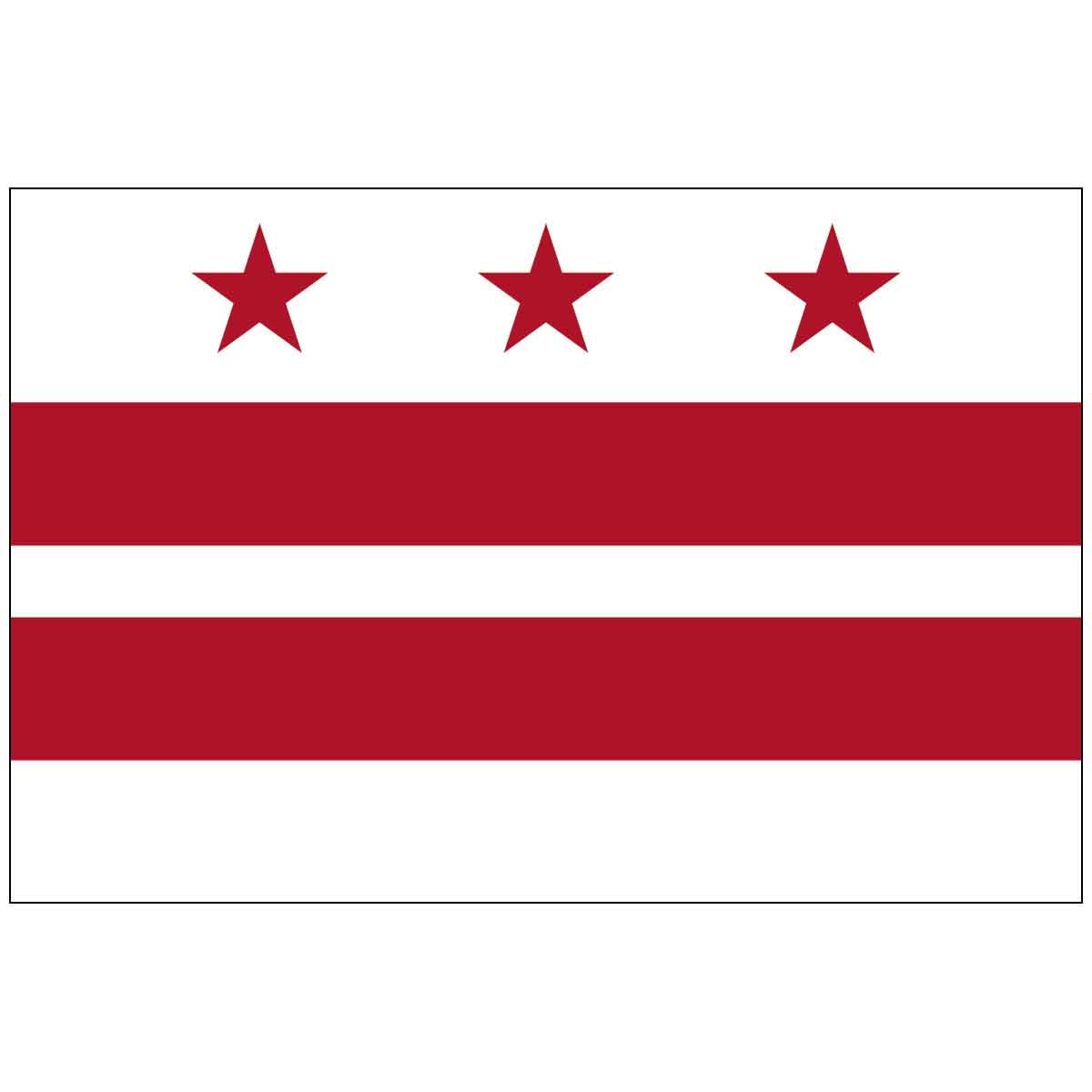District of Columbia Territory Flags - Poly-Max