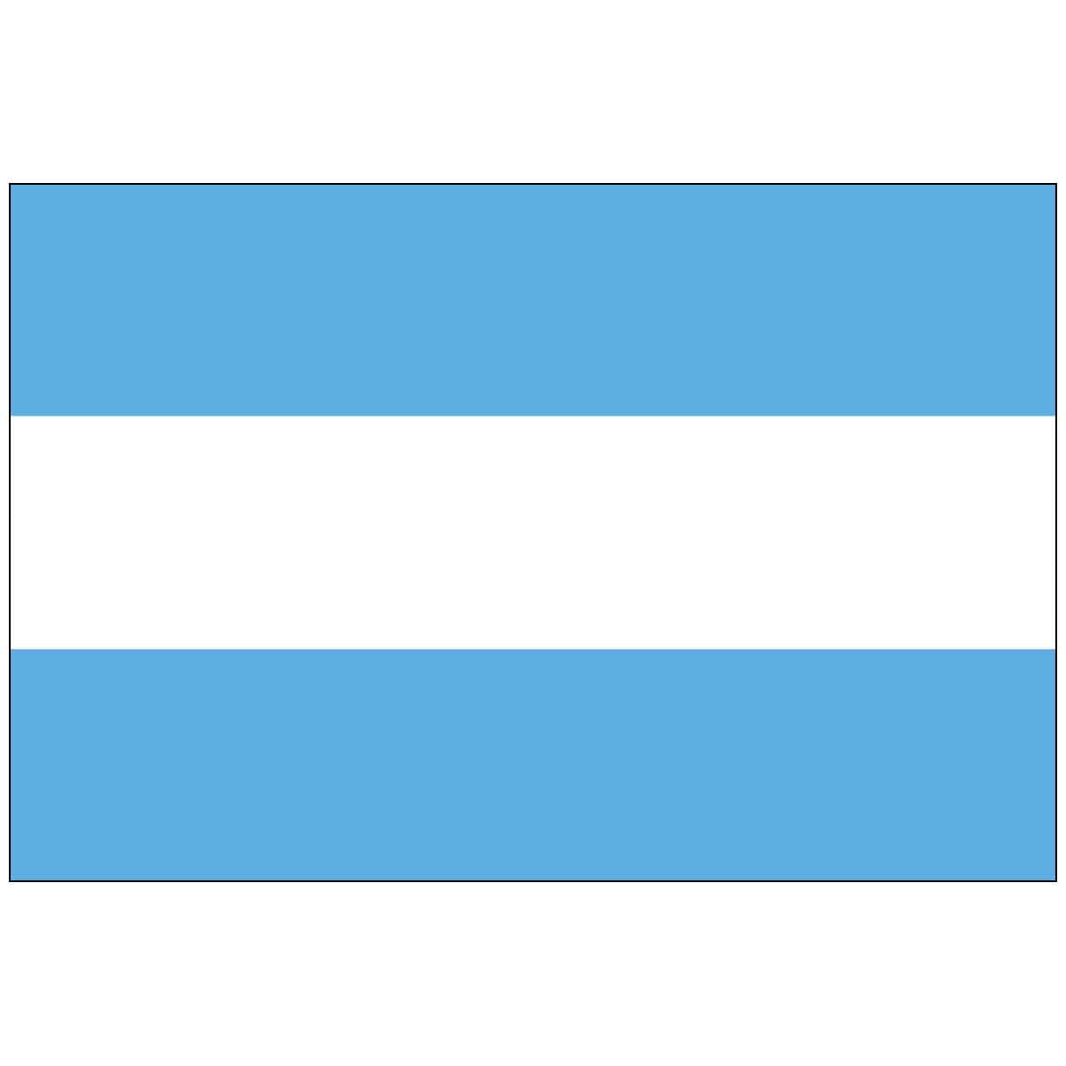 Argentina World Flag no Seal