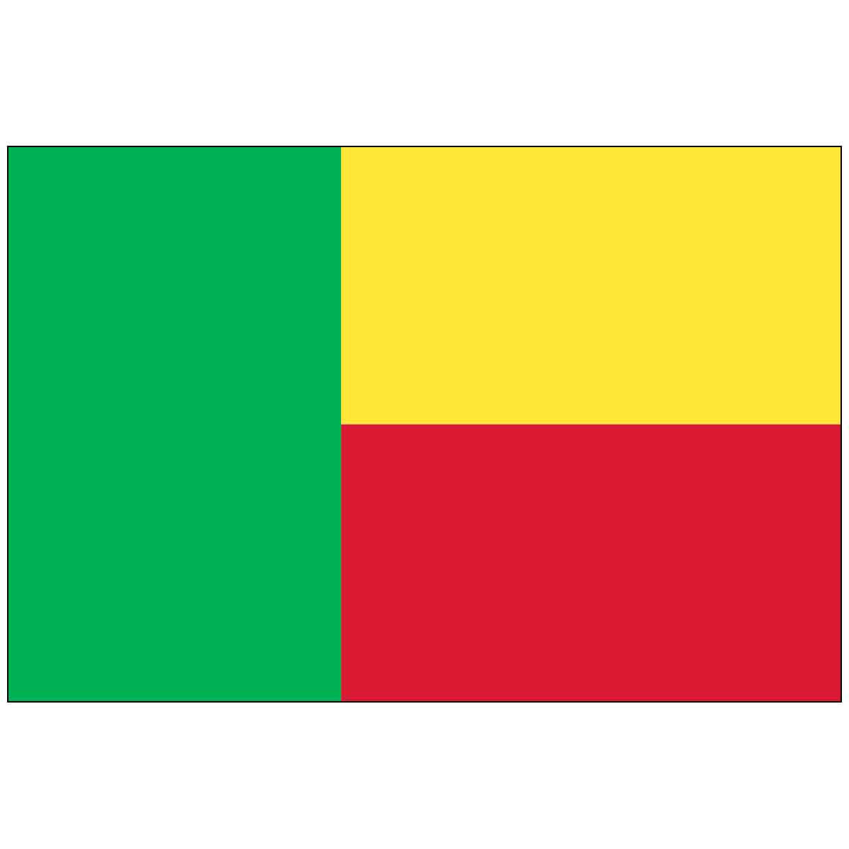 Benin (UN) World Flag