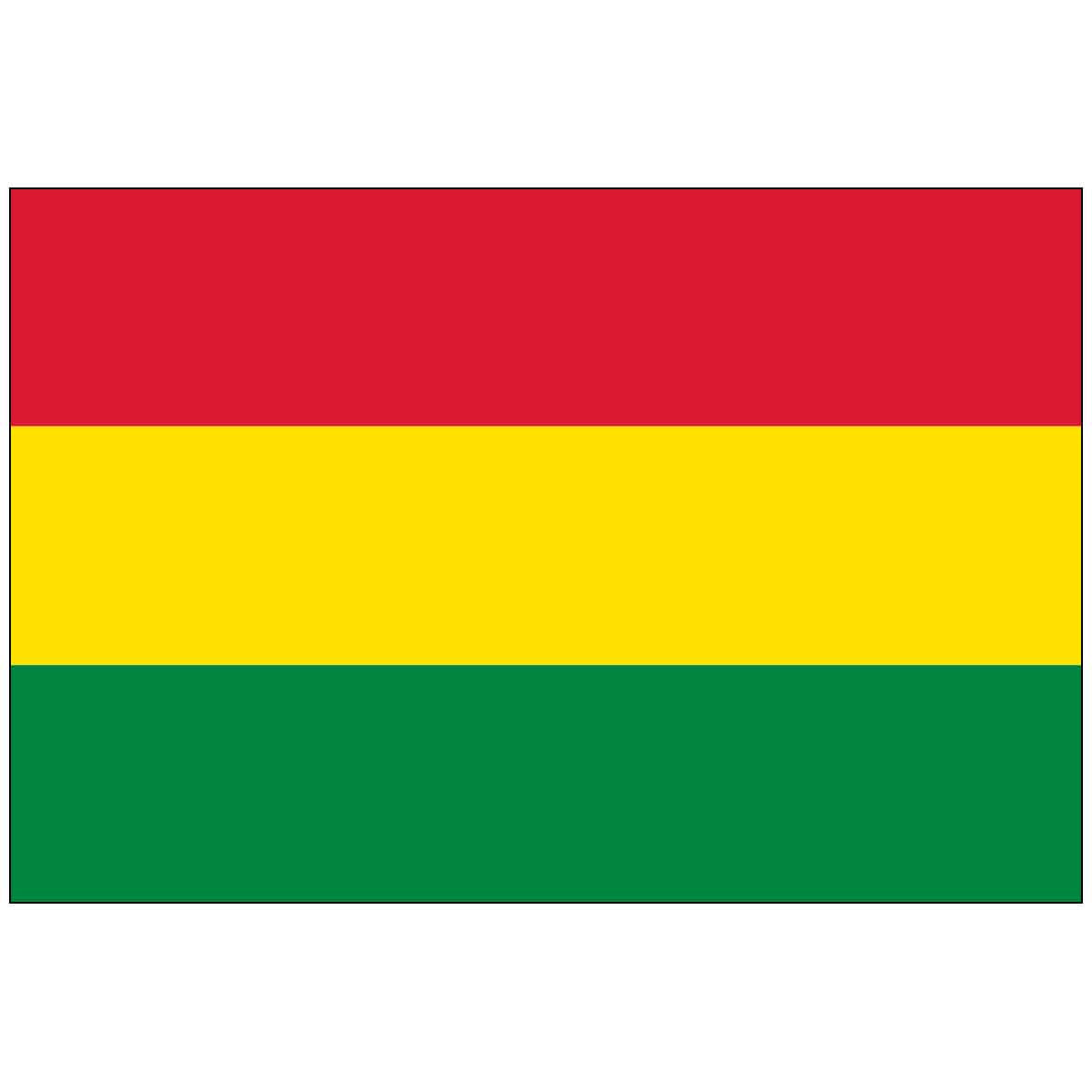 Bolivia (no Seal) World Flag