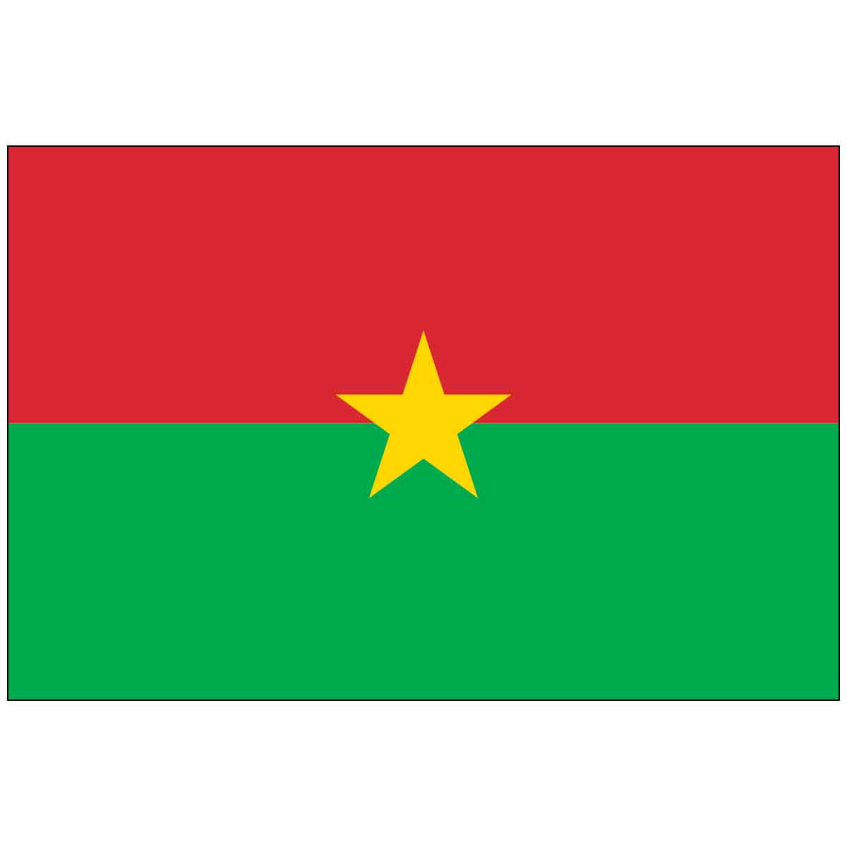 Burkina Faso (UN) World Flag
