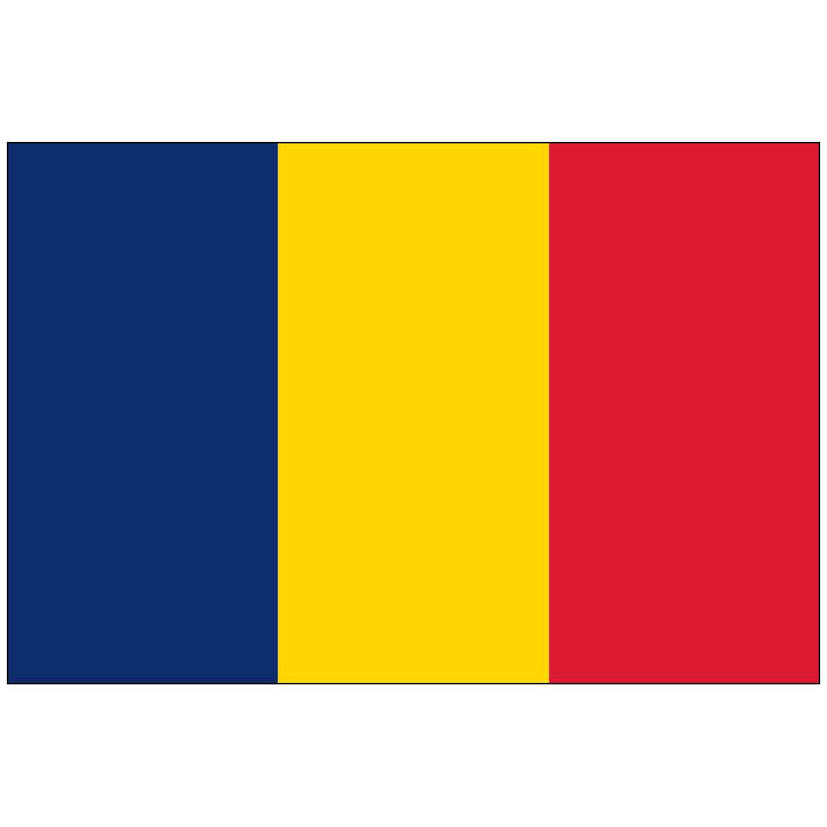 Chad (UN) World Flag