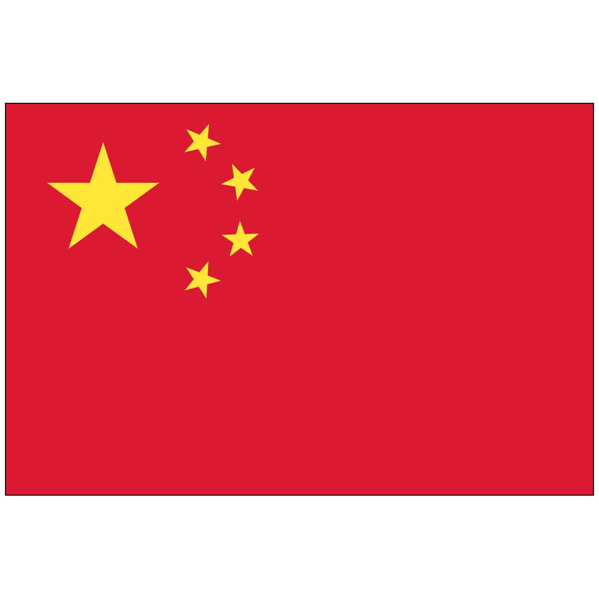 3' x 5' China (UN) World Flag