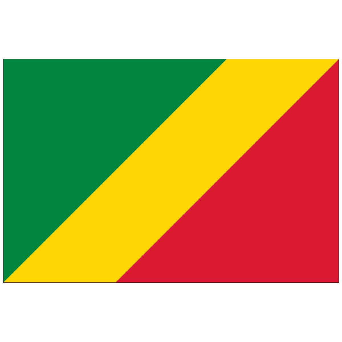 Congo Republic (UN) World Flag