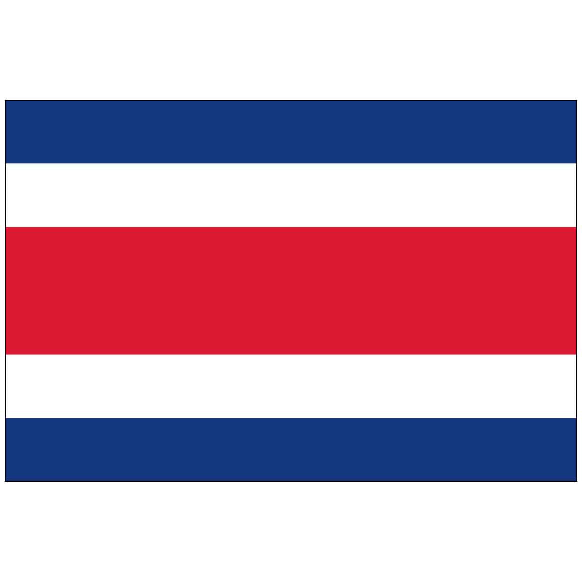Costa Rica (no Seal) World Flag