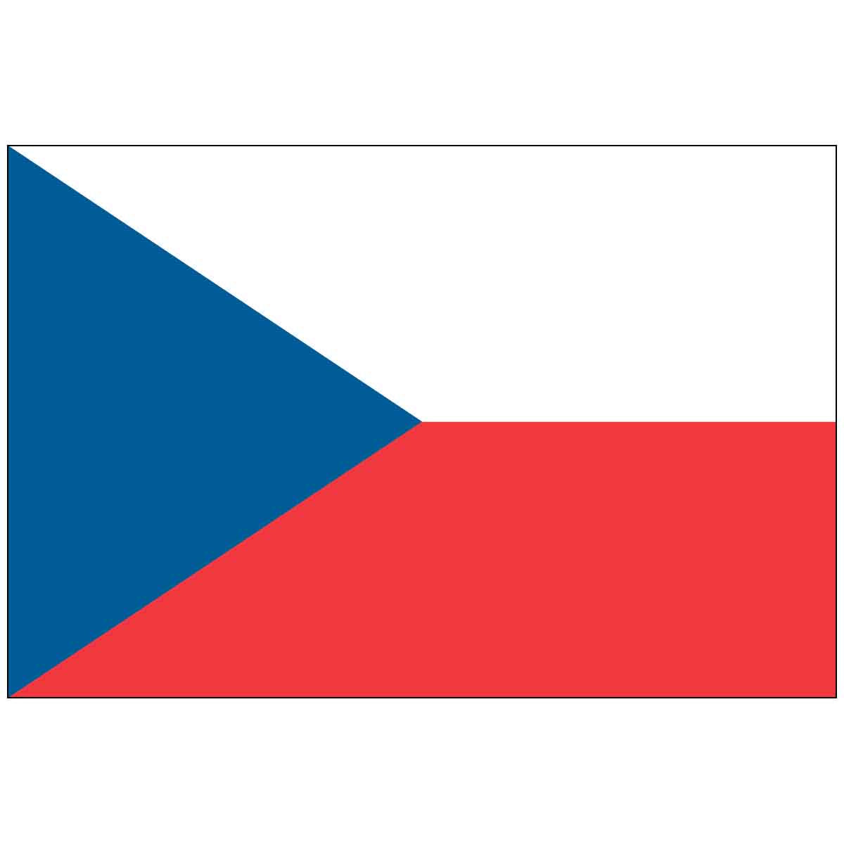 Czech Republic (UN) World Flag