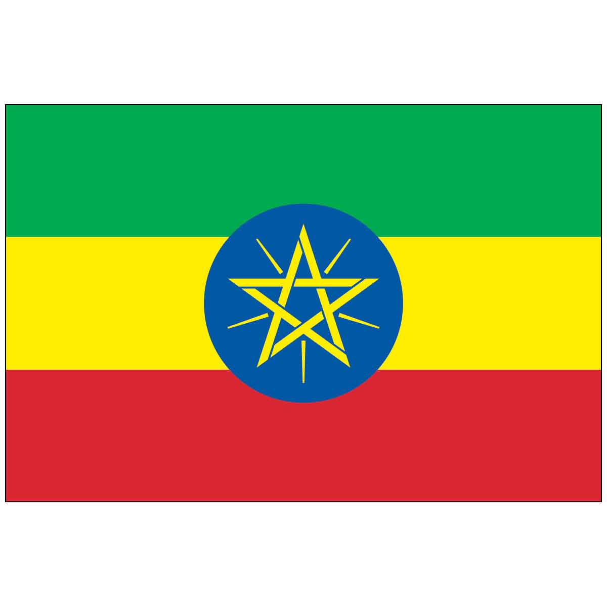 Ethiopia (UN) World Flag
