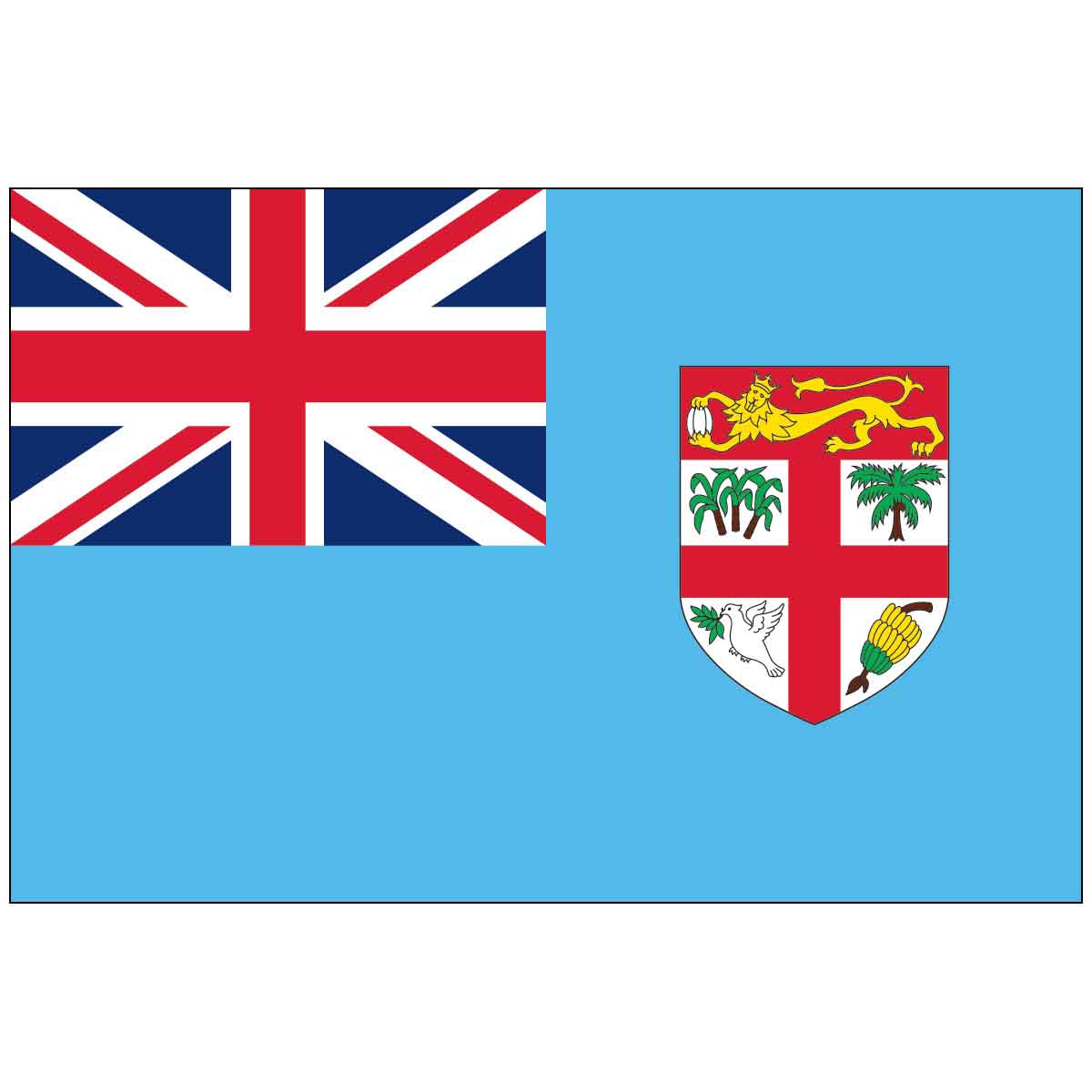 Fiji (UN) World Flag