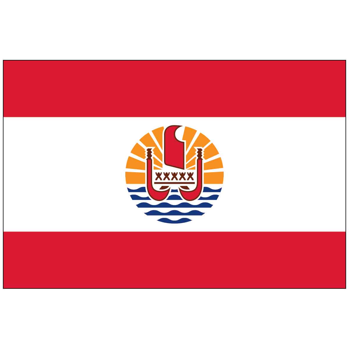 French Polynesia World Flag