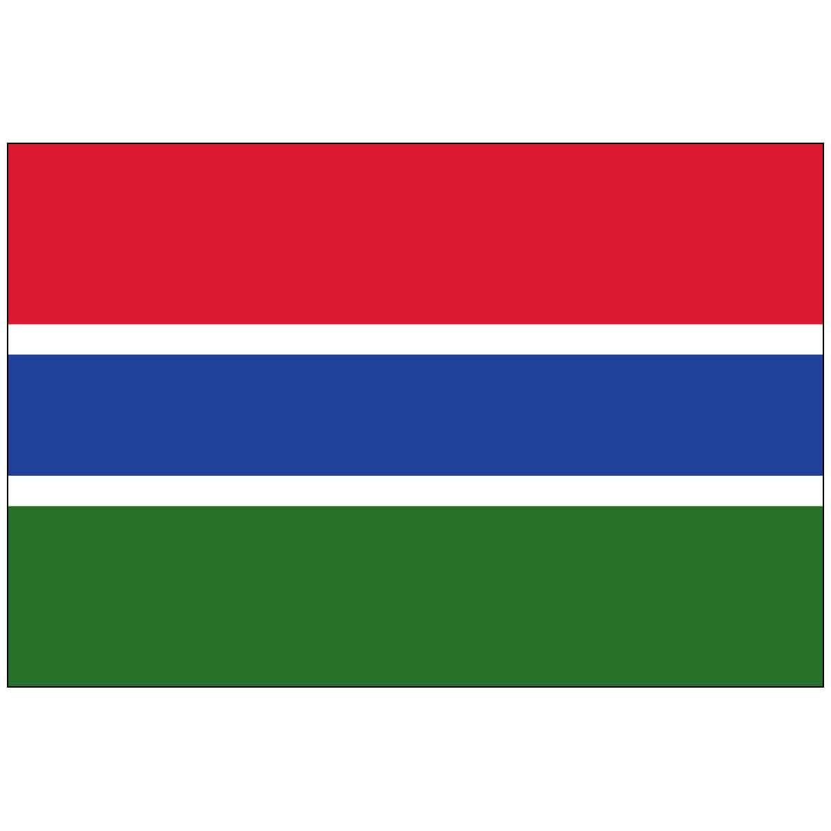 Gambia (UN) World Flag