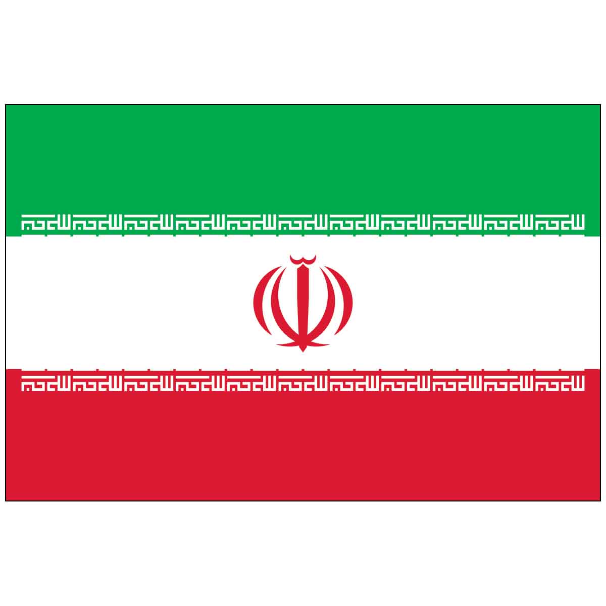 Iran (UN) World Flag