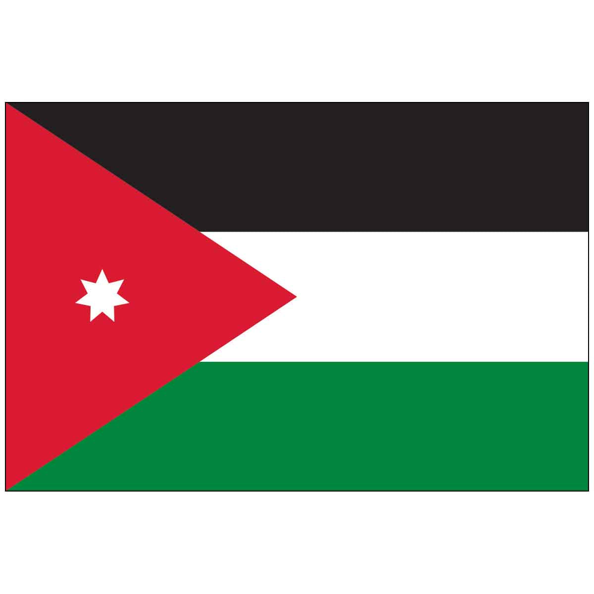 Jordan (UN) World Flag