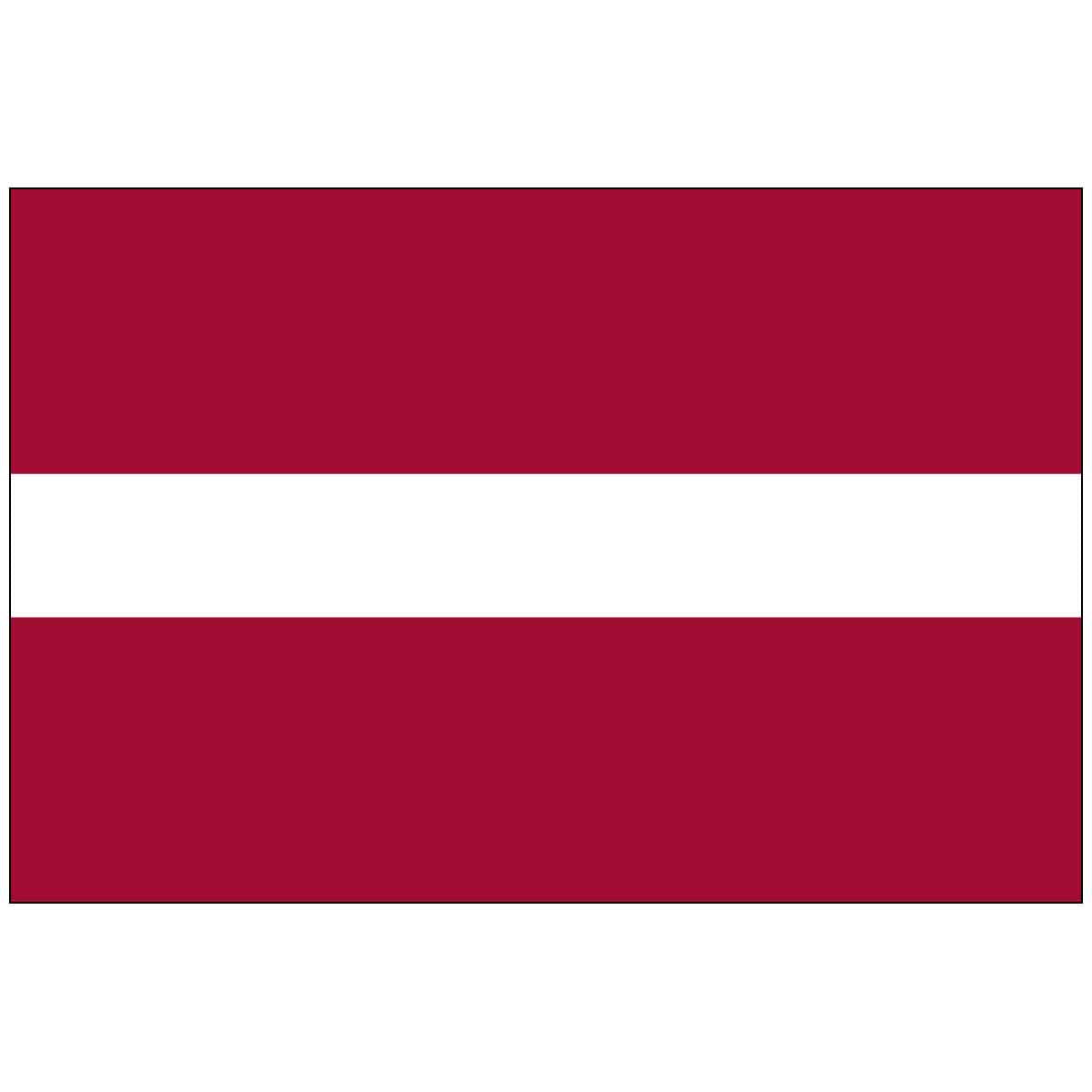 Latvia (UN) World Flag