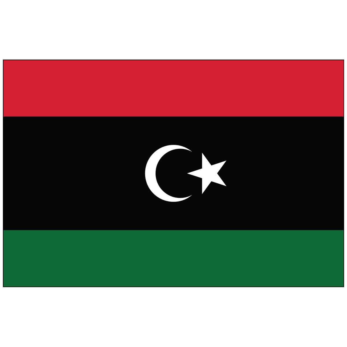 Libya (UN) World Flag