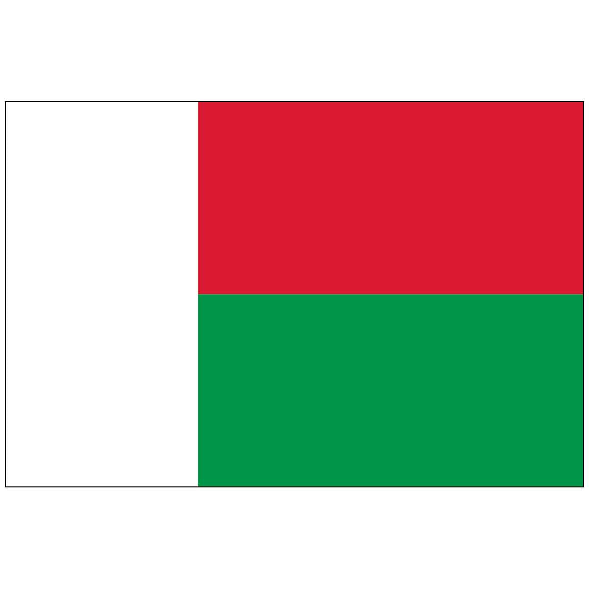 Madagascar (UN) World Flag