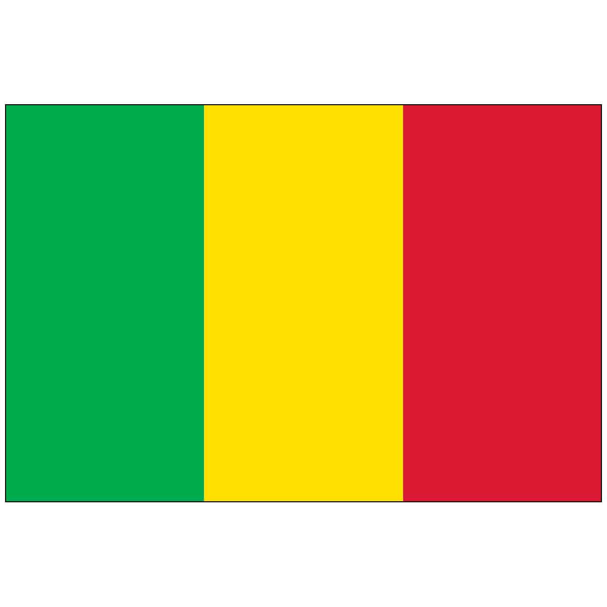 Mali (UN) World Flag