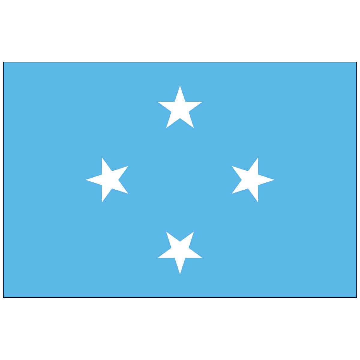 Micronesia (UN) World Flag