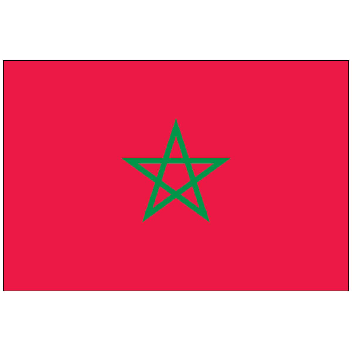 Morocco (UN) World Flag