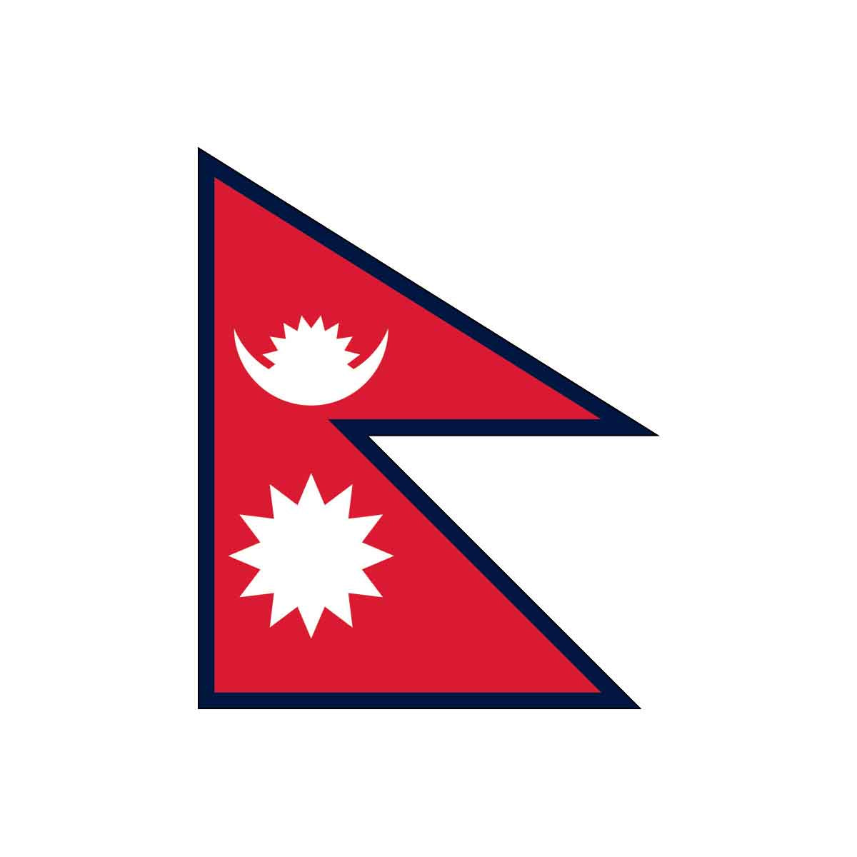 Nepal (UN) World Flag