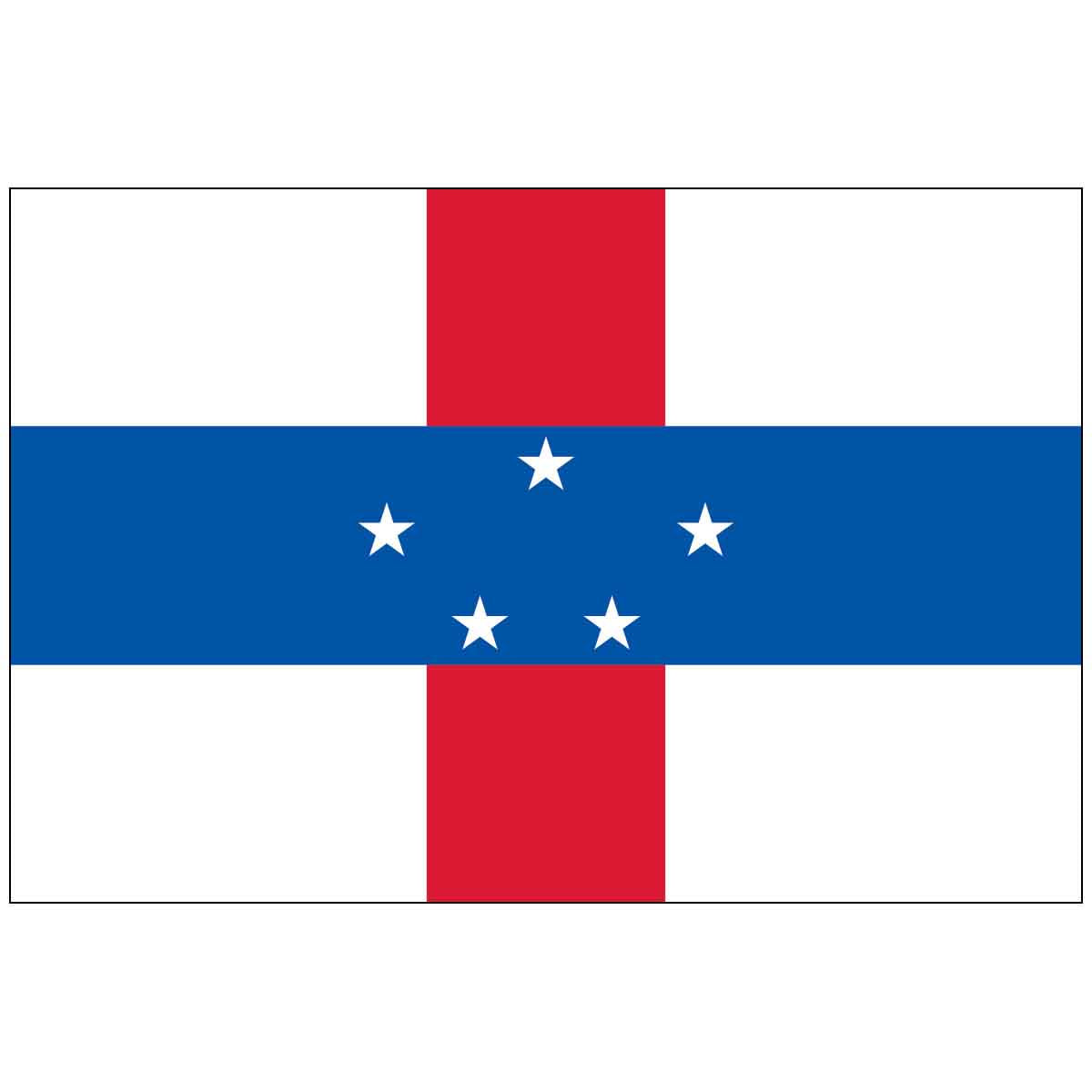 Netherlands Antilles World Flag