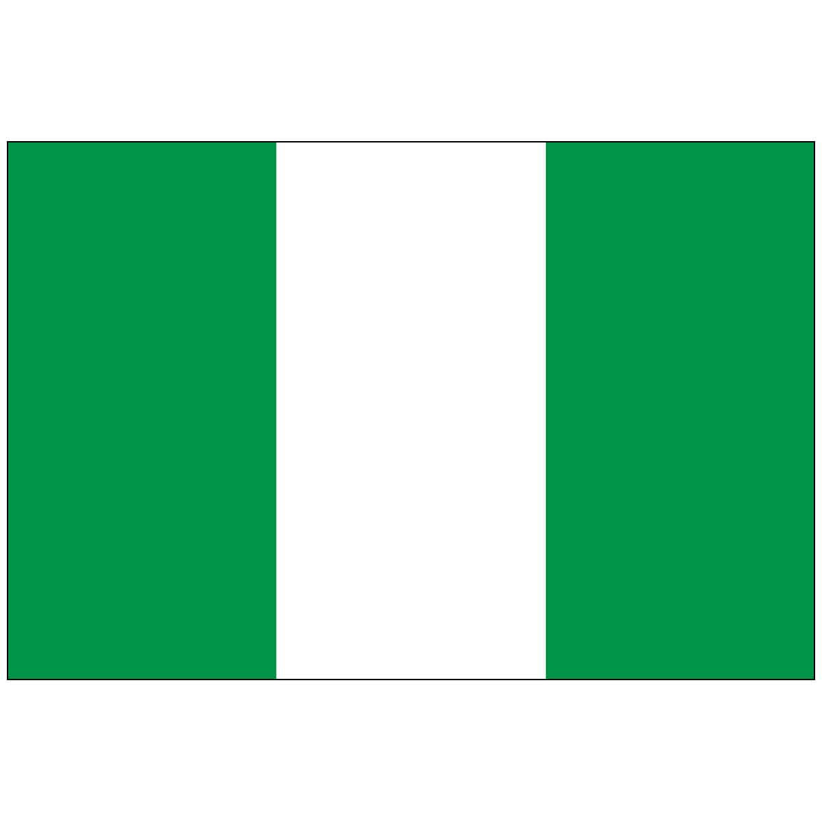 Nigeria (UN) World Flag