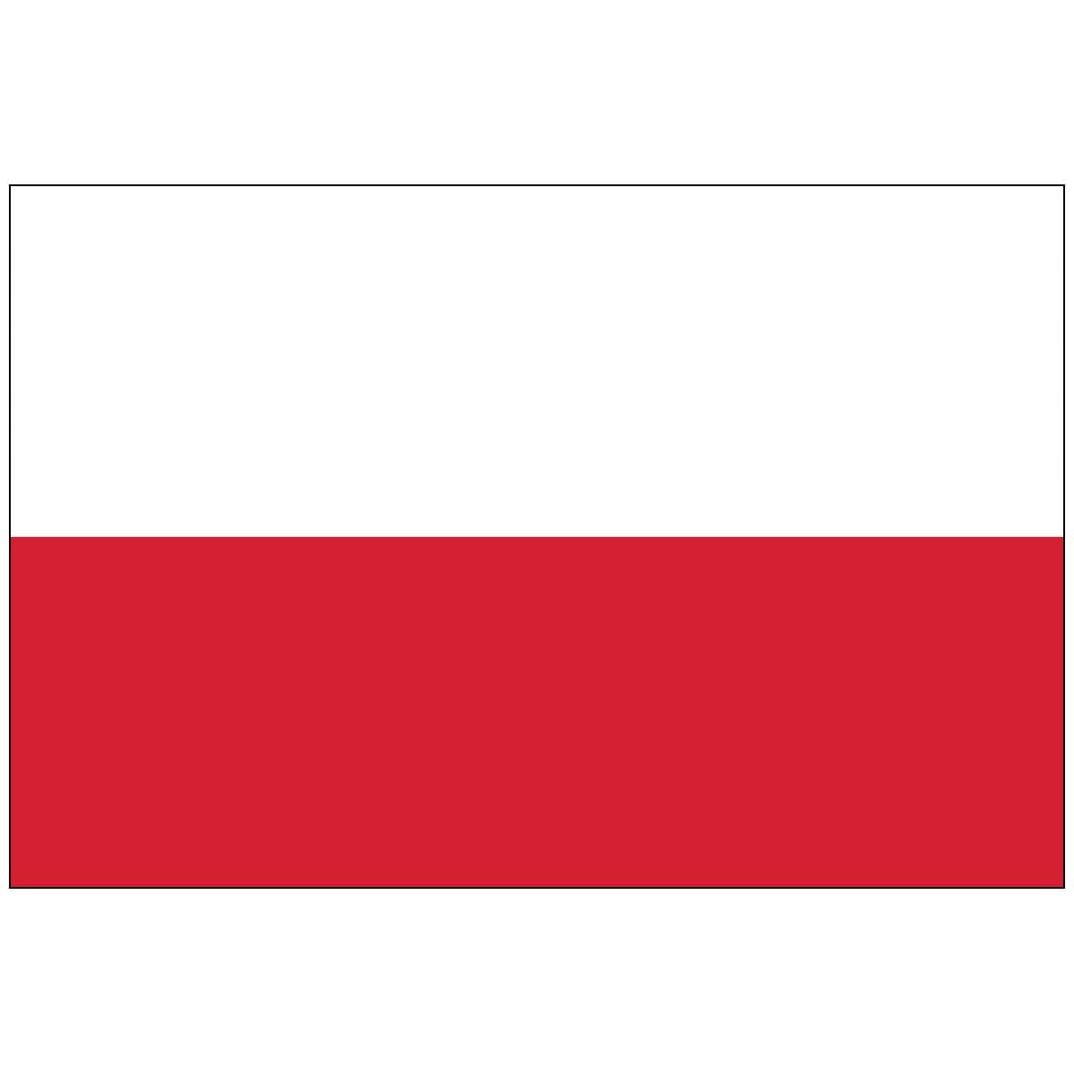 Poland (UN) World Flag (no Eagle)