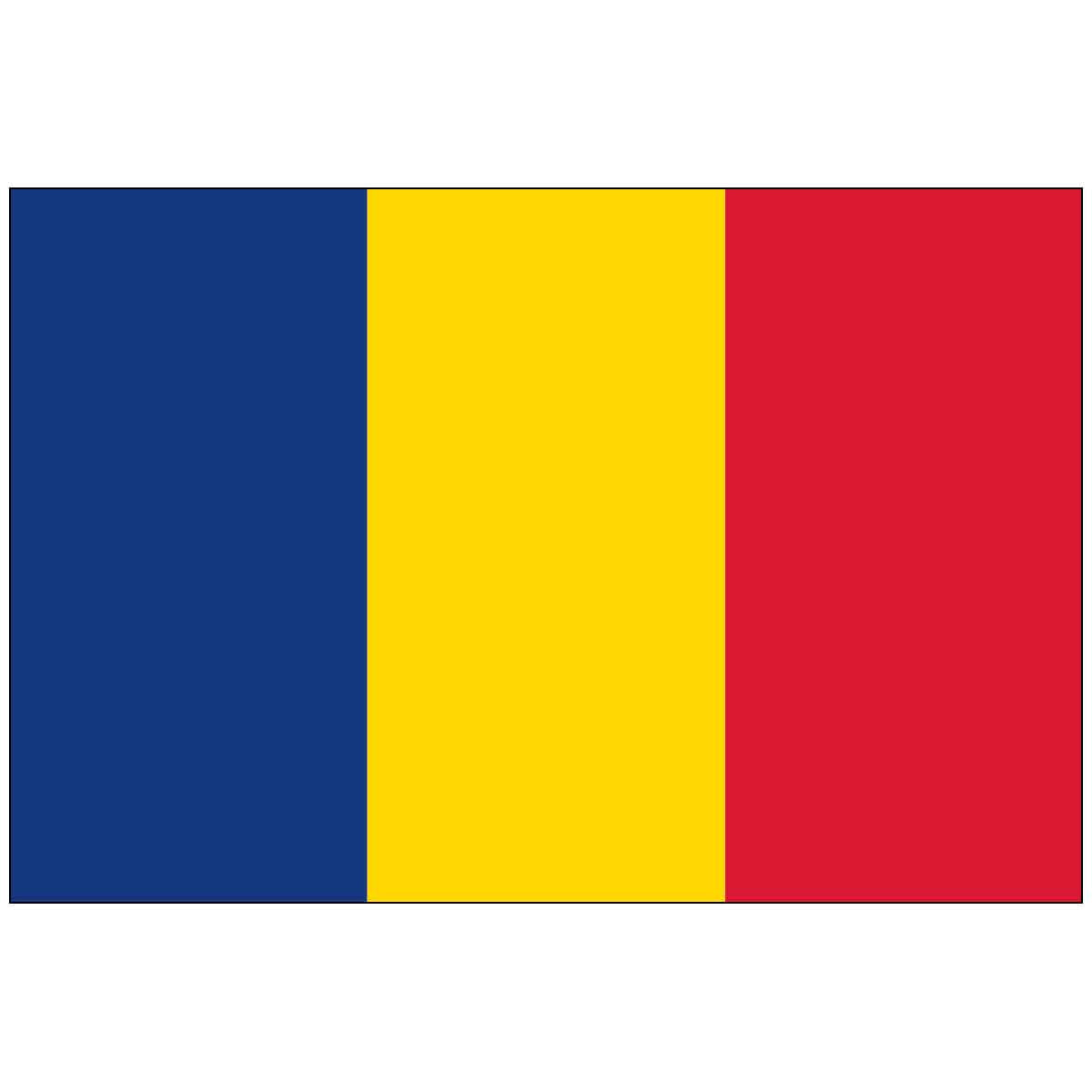 Romania (UN) World Flag