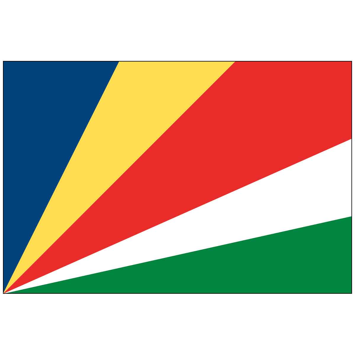 Seychelles (UN) World Flag